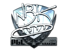 Klistermärke | NBK- (Foil) | Krakow 2017