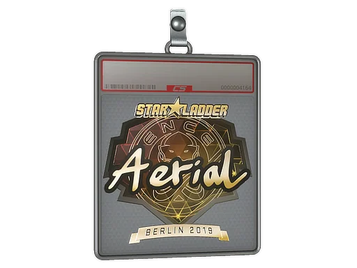 Klistermärkesfodral | Aerial (Guld) | Berlin 2019