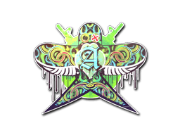 Sticker | Green Swallow