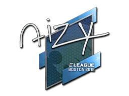 Klistermärke | aizy | Boston 2018