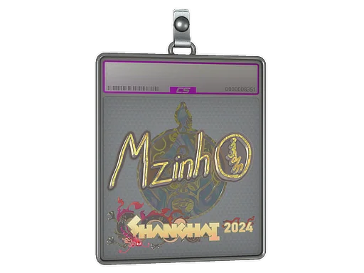 Klistermärkesfodral | mzinho (holo) | Shanghai 2024