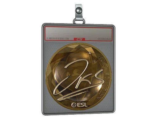 Aufkleberhülle | jks (Gold) | Kattowitz 2019