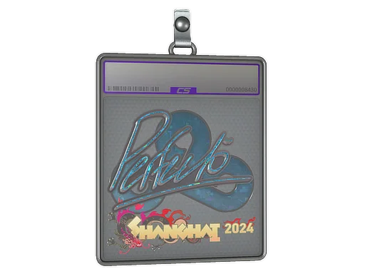 Placa de Adesivo | Perfecto (Purpurinado) | Xangai 2024