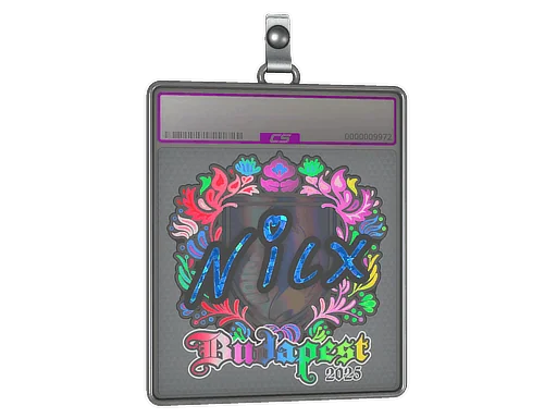印花板 | nicx（全息）| 2025年布达佩斯锦标赛