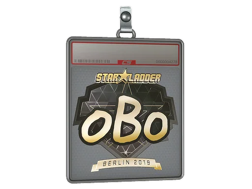 Aufkleberhülle | oBo (Gold) | Berlin 2019