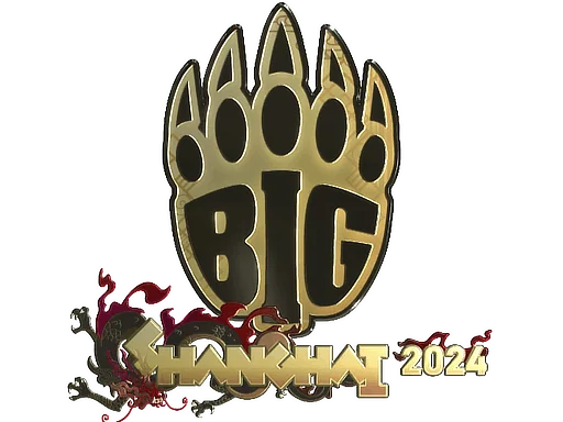 印花 | BIG（金色）| 2024年上海锦标赛