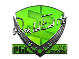 Klistermärke | WorldEdit | Krakow 2017