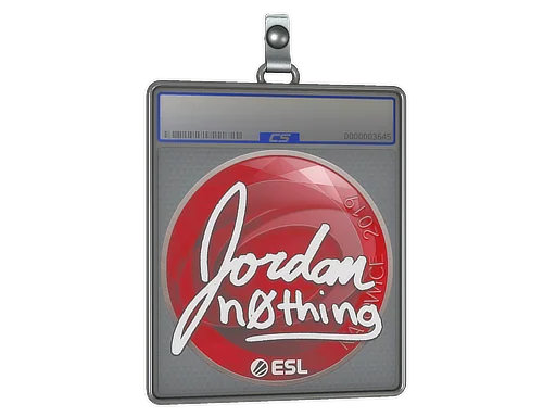 Placa de Adesivo | n0thing | Katowice 2019