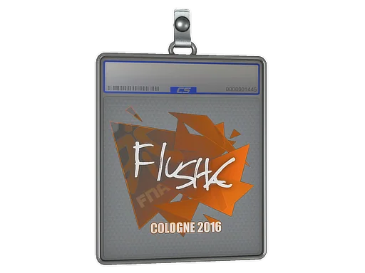 Klistermärkesfodral | flusha | Cologne 2016
