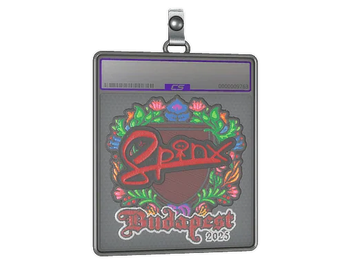 Placa de Adesivo | Spinx (Bordado) | Budapeste 2025