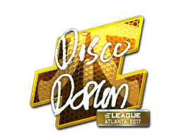 Aufkleber | disco doplan (Glanz) | Atlanta 2017
