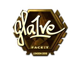 印花 | gla1ve（金色）| 2018年伦敦锦标赛