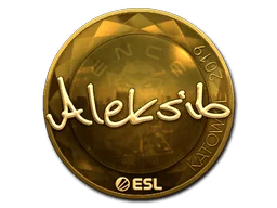 印花 | Aleksib（金色）| 2019年卡托维兹锦标赛