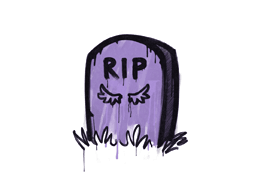 Sealed Graffiti | Tombstone (Violent Violet)