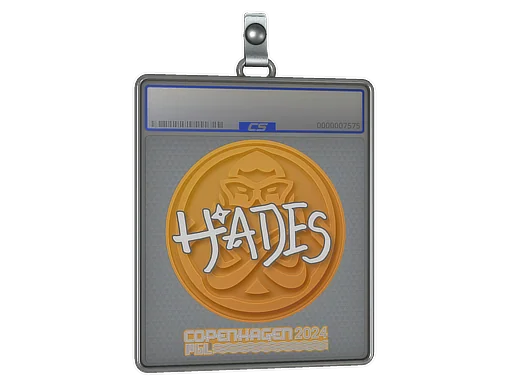 Placa de Adesivo | hades | Copenhague 2024