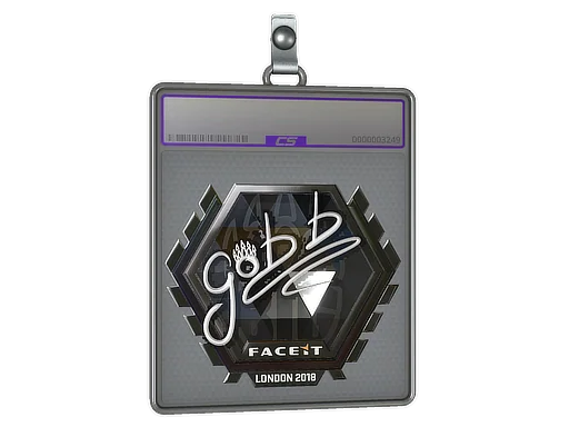 Placa de Adesivo | gob b (Brilhante) | Londres 2018