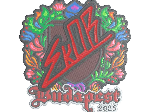 印花 | sk0R（刺绣）| 2025年布达佩斯锦标赛