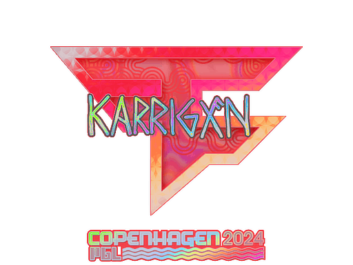 Aufkleber | karrigan (Holo) | Kopenhagen 2024