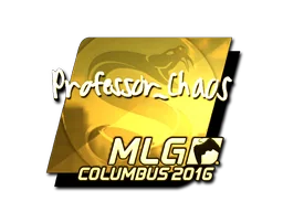 印花 | Professor_Chaos（金色）| 2016年 MLG 哥伦布锦标赛