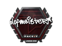 Pegatina | olofmeister | Londres 2018
