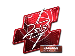 Aufkleber | Zeus (Glanz) | Atlanta 2017