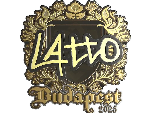 印花 | latto（金色）| 2025年布达佩斯锦标赛