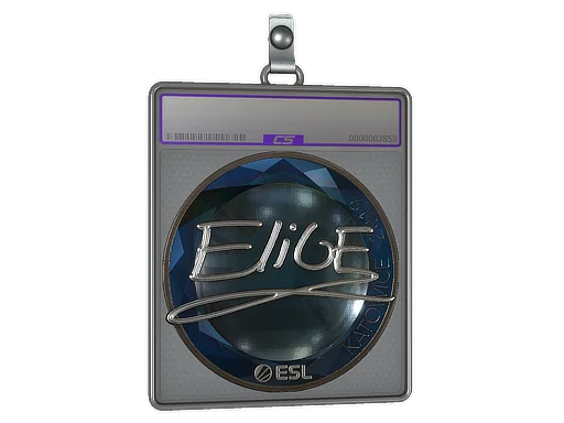 Placa de Adesivo | EliGE (Brilhante) | Katowice 2019