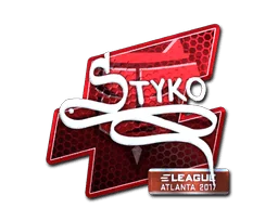 Klistermärke | STYKO (Foil) | Atlanta 2017