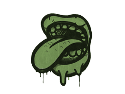 Sealed Graffiti | Eat It (Battle Green)