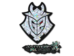 Pegatina | G2 Esports (purpurina) | Amberes 2022
