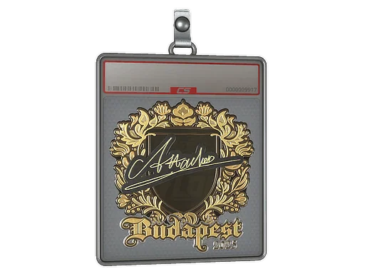 印花板 | Attacker（金色）| 2025年布达佩斯锦标赛