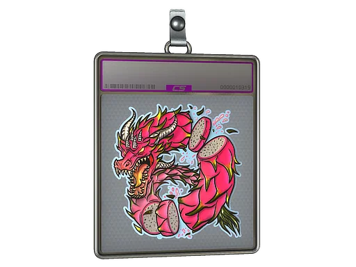 Sticker Slab | Dragon Fruit (Foil)