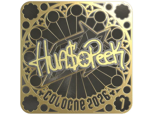 印花 | HUASOPEEK (金色，排名) | 2026年科隆锦标赛