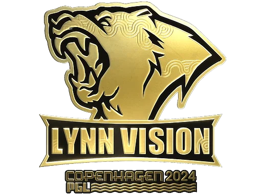 Adesivo | Lynn Vision (Dourado) | Copenhague 2024