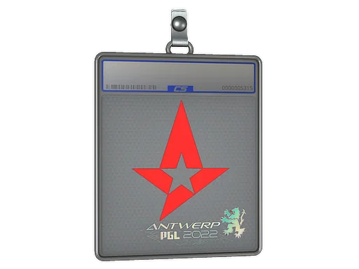 Placa de pegatinas | Astralis | Amberes 2022