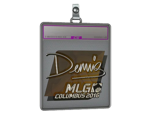 Sticker Slab | dennis (Foil) | MLG Columbus 2016