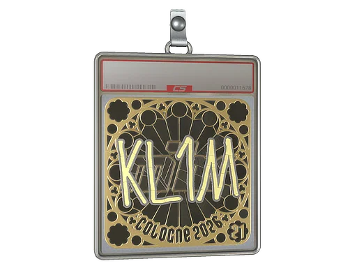 Sticker Slab | kl1m (Gold, Ranked) | Cologne 2026