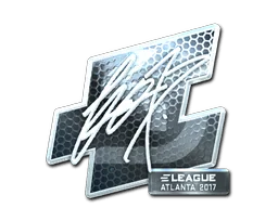 Klistermärke | fox (Foil) | Atlanta 2017