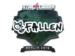 Aufkleber | FalleN (Glanz) | Berlin 2019