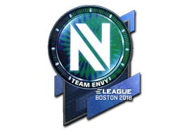 Pegatina | Team EnVyUs (holográfica) | Boston 2018