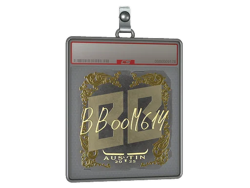 印花板 | Boombl4（金色）| 2025年奥斯汀锦标赛