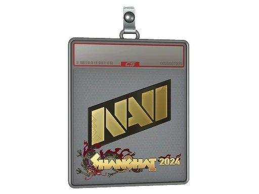 Sticker Slab | Natus Vincere (Gold) | Shanghai 2024