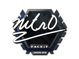 Klistermärke | nitr0 | London 2018