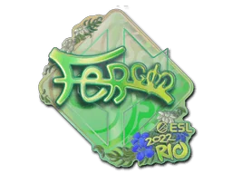 Aufkleber | fer (Holo) | Rio 2022