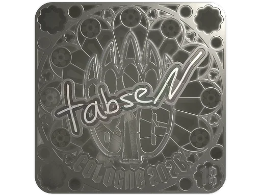 Aufkleber | tabseN (Glanz, Endplatzierung) | Köln 2026