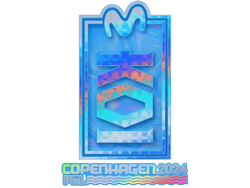 Pegatina | KOI (holográfica) | Copenhague 2024
