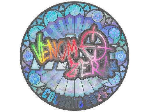 Adesivo | venomzera (Holográfico) | Colônia 2026