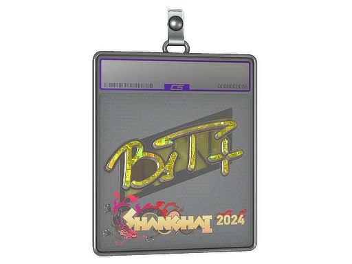 Placa de pegatinas | b1t (purpurina) | Shanghái 2024