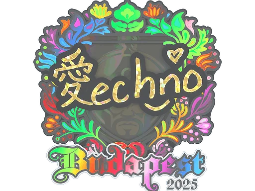 Adesivo | Techno4K (Holográfico) | Budapeste 2025