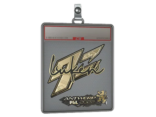 Sticker Slab | luken (Gold) | Antwerp 2022